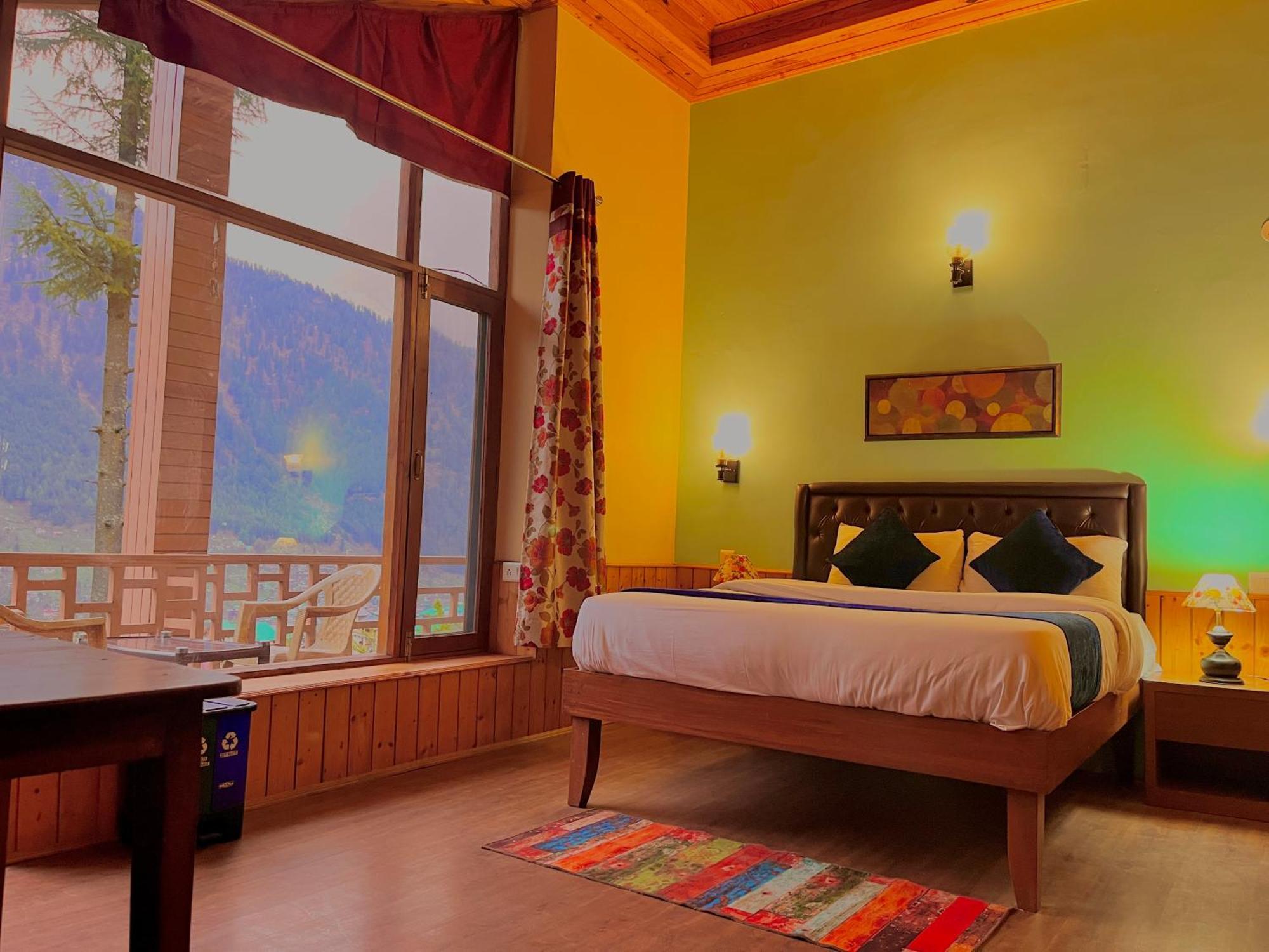 The Manu Emerald # Farmhouse # Top Selling Cottage In Manali # Peaceful Heritage Cozy Stay # Lawn With Bonfire # Most Awarded Luaran gambar